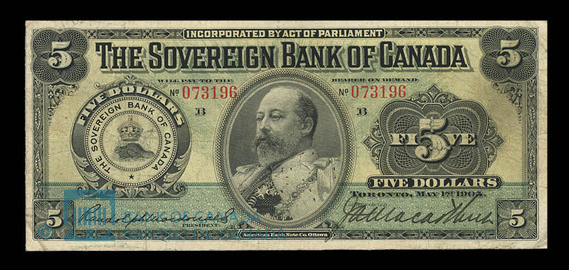 1 май доллар. 5 Долларов 1910. Доллар 1910 года фото. Bank Museum Canada.