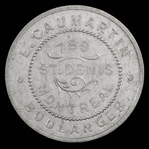 Canada, E. Caumartin, 1/2 loaf, bread : 1895