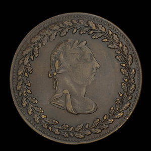 Canada, unknown, 1/2 penny : 1812