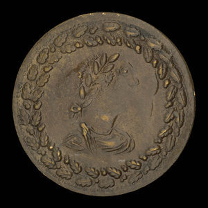 Canada, unknown, 1/2 penny : 1812