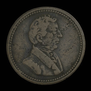 Canada, unknown, 1/2 penny : 1815