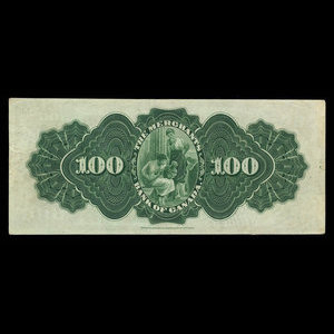 Canada, Merchants Bank of Canada (The), 100 dollars : June 1, 1907