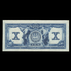 Canada, Canadian Bank of Commerce, 10 dollars : January 2, 1917