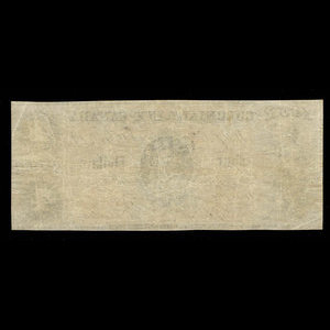 Canada, Colonial Bank of Canada, 4 dollars : June 8, 1859