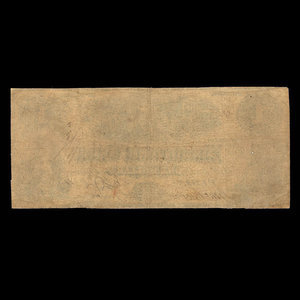 Canada, Zimmerman Bank, 1 dollar : November 2, 1854