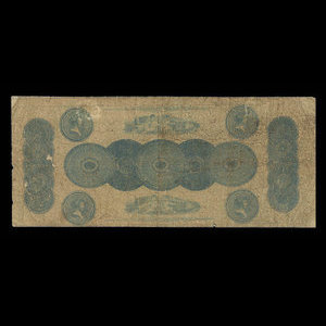 Canada, Bank of New Brunswick, 1 dollar : November 1, 1860