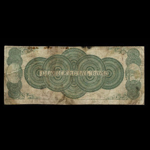 Canada, Commercial Bank of New Brunswick, 1 dollar : November 1, 1860