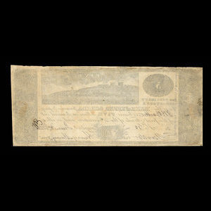 Canada, Bank of Upper Canada (Kingston), 5 dollars : June 3, 1822