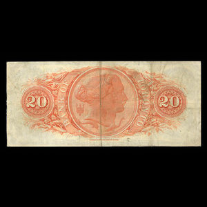 Canada, Bank of Toronto (The), 20 dollars : October 1, 1929