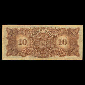 Canada, Banque d'Hochelaga, 10 dollars : January 1, 1914