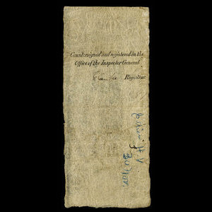 Canada, Bank of British North America, 2 dollars : January 1, 1856