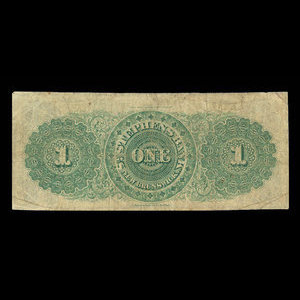 Canada, St. Stephen's Bank, 1 dollar : March 1, 1880