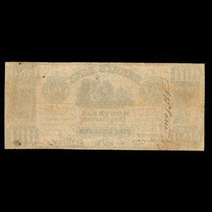 Canada, Henry's Bank, 5 dollars : June 27, 1837