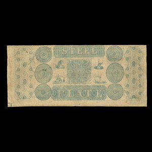 Canada, Union Bank, 5 dollars : August 1, 1838