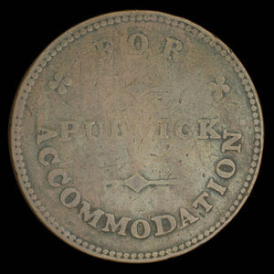 Isle of Man, unknown, 1/2 penny : 1830