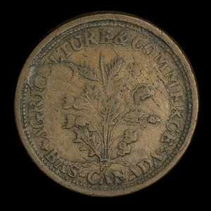 United States of America, T.D. Seaman, 1 cent : 1838