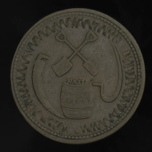 Canada, W.A. & S. Black, 1/2 penny : 1816