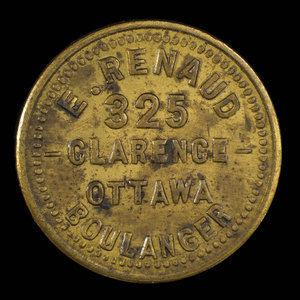 Canada, E. Renaud (Jr.), 1/2 loaf, bread : 1910