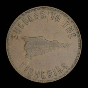 Canada, E.L. Lydiard, 1 cent : 1859