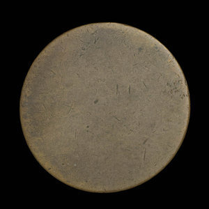 Canada, unknown, 1/2 penny : 1838