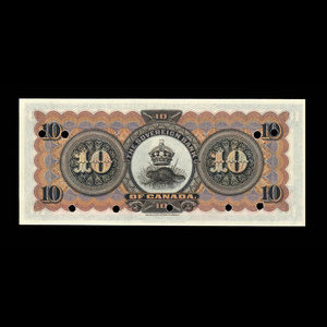 Canada, Sovereign Bank of Canada, 10 dollars : May 1, 1902