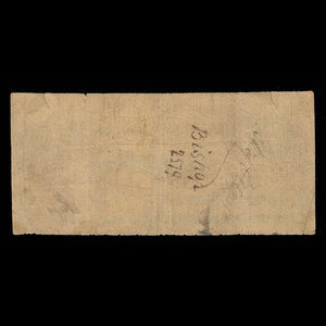 Canada, Bank of Montreal, 10 dollars : May 5, 1852