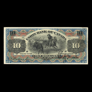 Canada, Union Bank of Canada (The), 10 dollars : June 1, 1903