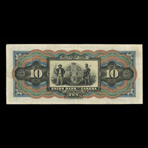 Canada, Union Bank of Canada (The), 10 dollars : June 1, 1903