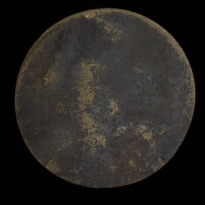 Canada, unknown, 1/2 penny : 1838