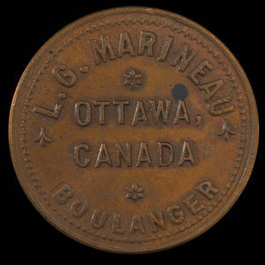 Canada, L.G. Marineau, 1 loaf, bread : 1917