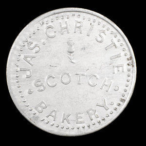 Canada, Scotch Bakery, 1/2 loaf, bread : 1893