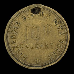 Canada, Alexander Cigar & News Stand, 10 cents : 1926