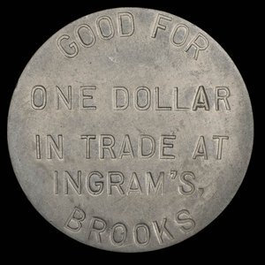 Canada, Ingram's Store, 1 dollar : 1939