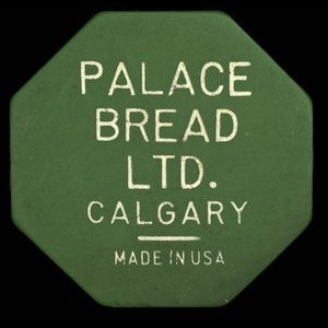 Canada, Palace Bread Ltd., 1 loaf, bread : 1955