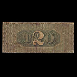 Canada, Bank of Upper Canada (York), 2 dollars : July 2, 1859