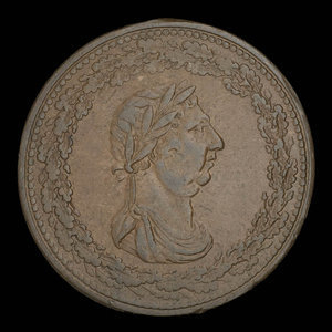 Canada, unknown, 1 penny : 1814