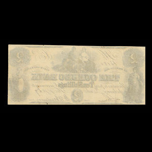 Canada, Quebec Bank, 2 dollars : November 1, 1859