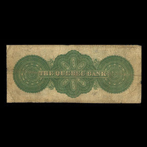 Canada, Quebec Bank, 10 dollars : January 2, 1863