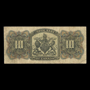 Canada, Royal Bank of Canada, 10 dollars : January 2, 1901