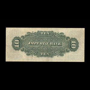 Canada, Imperial Bank of Canada, 10 dollars : January 2, 1920