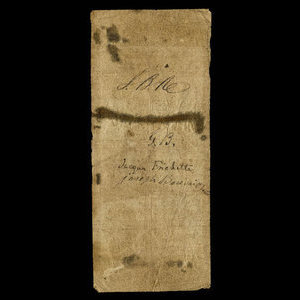 Canada, Bank of Canada, 5 dollars : January 1, 1820