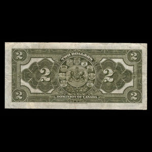 Canada, Dominion of Canada, 2 dollars : January 2, 1914