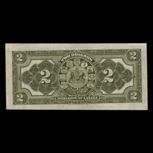 Canada, Dominion of Canada, 2 dollars : January 2, 1914