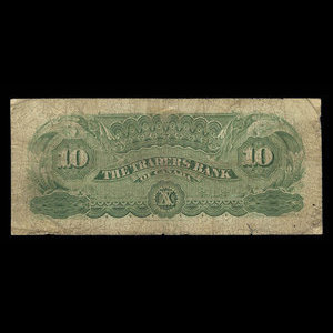 Canada, Traders Bank of Canada, 10 dollars : November 1, 1907