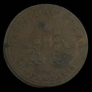 Canada, Starr & Shannon, 1/2 penny : 1815