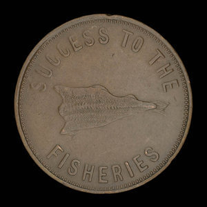 Canada, E.L. Lydiard, 1 cent : 1859