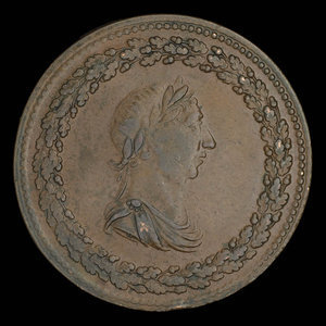 Canada, unknown, 1/2 penny : 1812