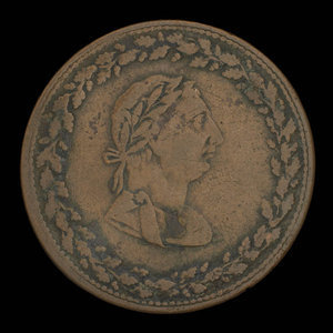 Canada, Joseph Tiffin, 1/2 penny : 1812