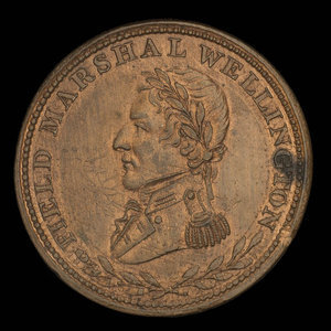 Canada, unknown, 1/2 penny : 1813