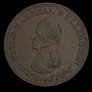 Canada, unknown, 1 penny : 1813